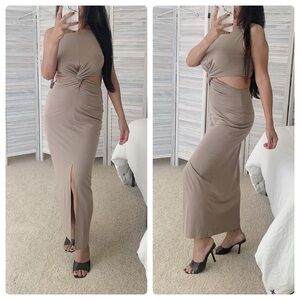 NWT EXPRESS Cutout Maxi